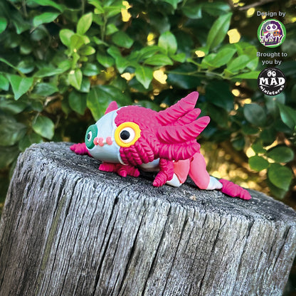 Stuffed Axolotl