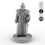 28 mm Japanese samurai miniature with twin swords, Iain Lovecraft
