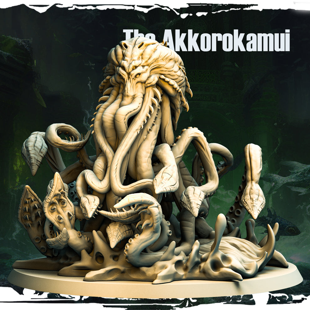 Akkorokamui Miniature – Terror on Cursed Waters – Mad Miniatures
