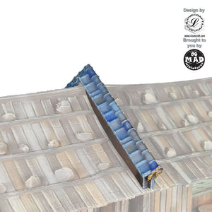 Village House Roof Divider (Set of 2) – Nippon Saga 2, designed by Lovecraft and brought to you by Mad Miniatures.