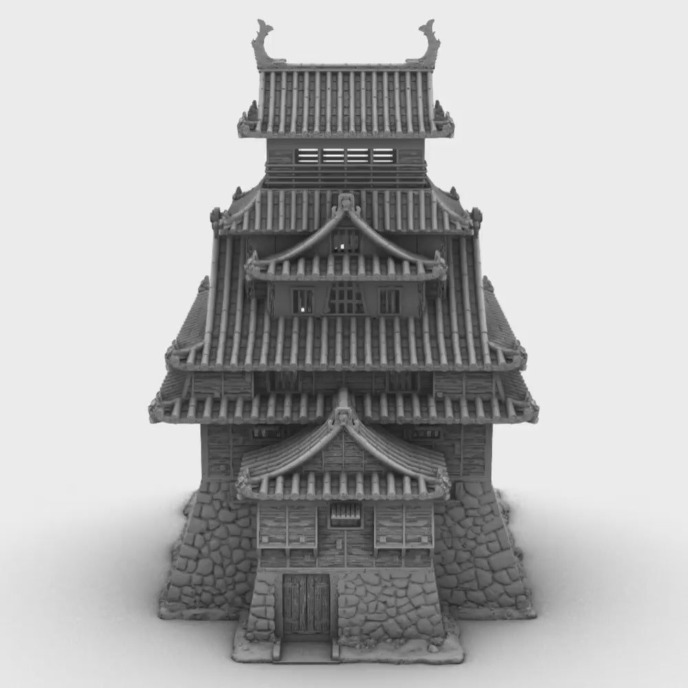 その他 castle Nippon Saga Matsue Castle – 28mm Terrain by Iain Lovecraft – Mad